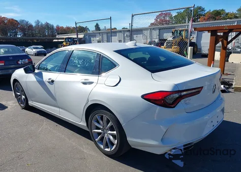 2021 Acura Tlx Standard z USA, uszkodzony, nr VIN 19UUB5F33MA006290